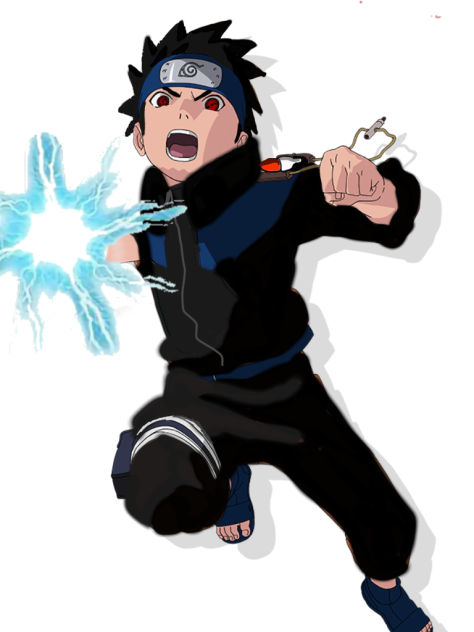 naruto as sasuke - ibisPaint