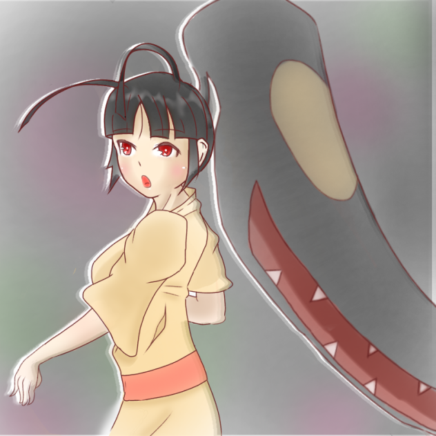 クチート擬人化