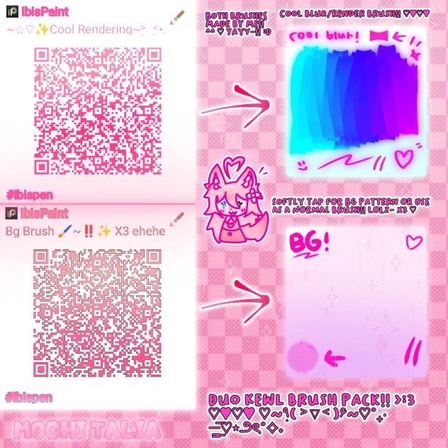 Cool Duo Brush Pack!! ^^ yayy! ˚₊·—̳͟͞͞♡