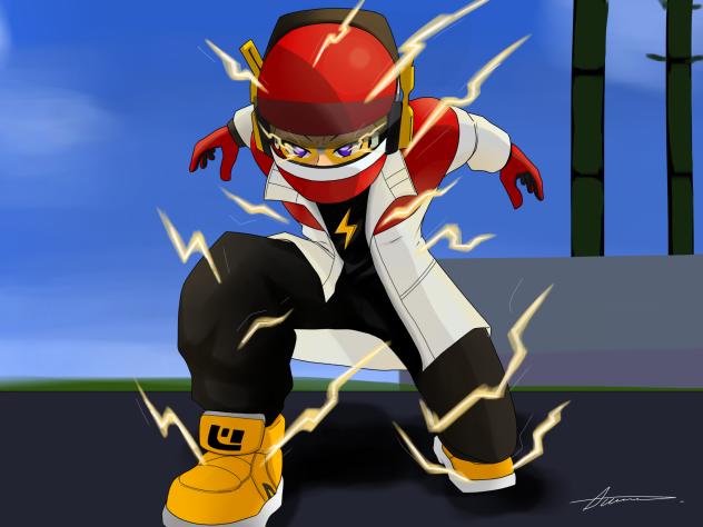My Custom made character in Jungo Jam