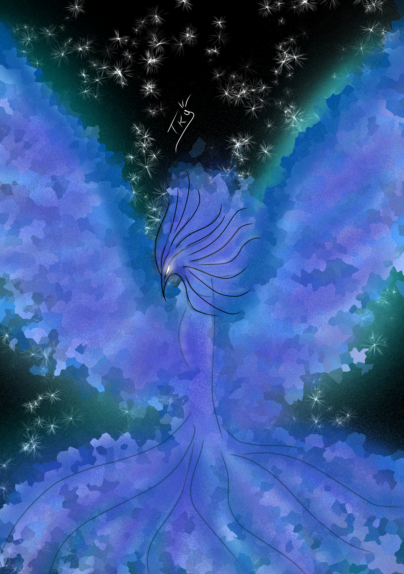 abstract phoenix - ibisPaint