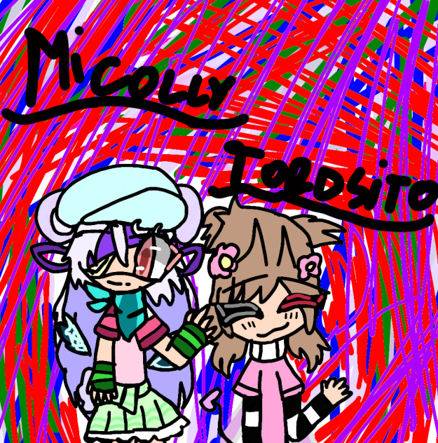 yo y mi amiga - ibisPaint