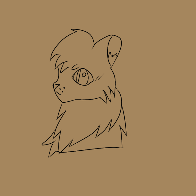 Lionblaze Angy Animation Lineart