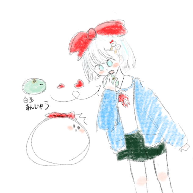 白玉ちゃん擬人化