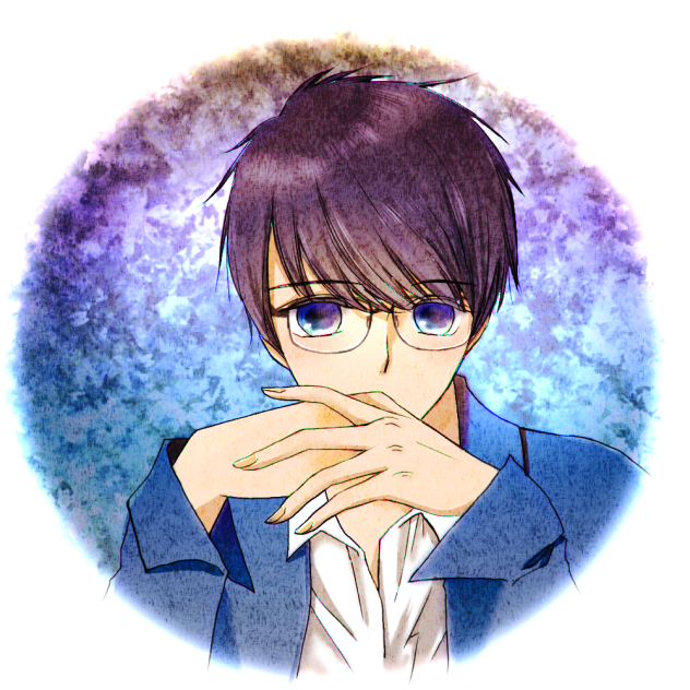 男34 メガネ青年アイコン