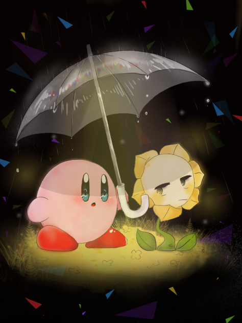 星と花と、