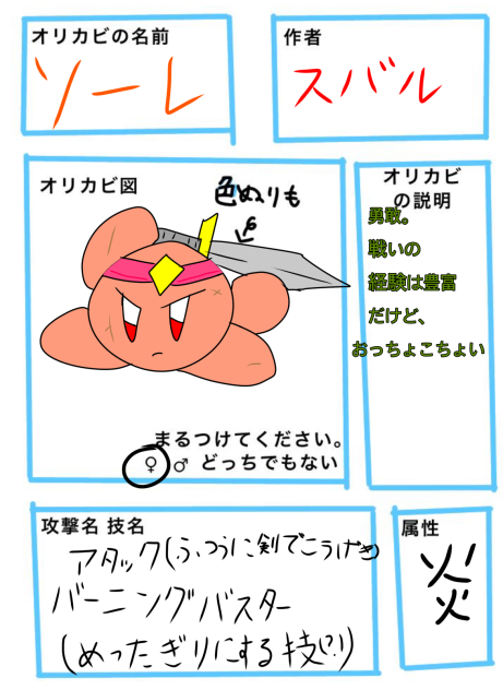 キャラ募集だぁぁ！