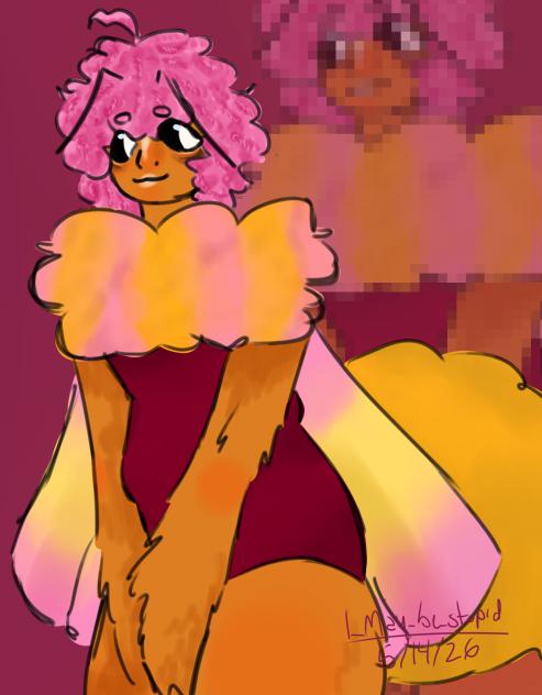 rosy the maple moth