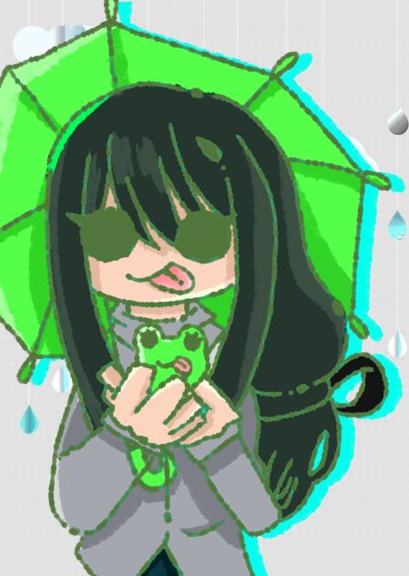 ミニキャラ蛙吹梅雨