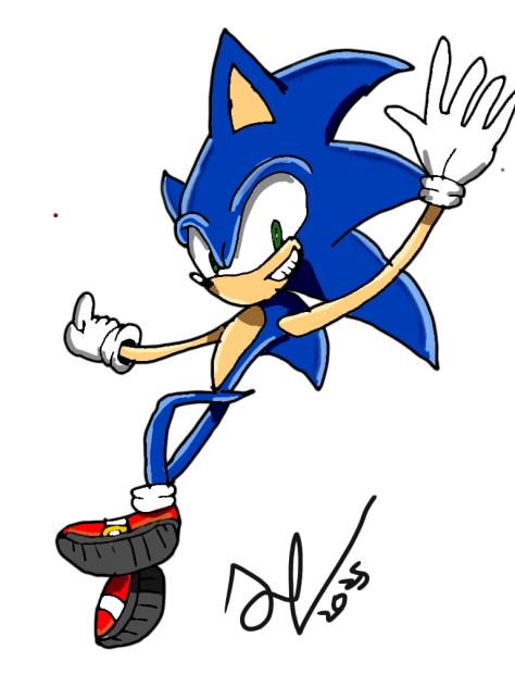 Sonic uekawa style remake
