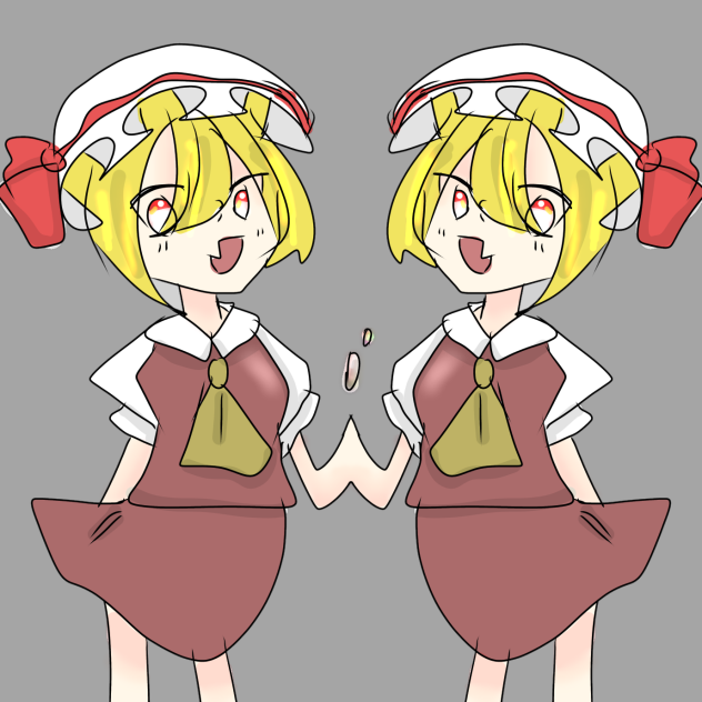 鏡の世界　完成