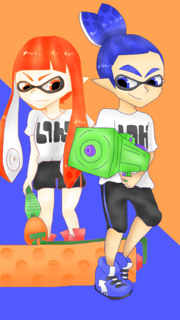 スプラトゥーン〈自分で塗ってみた〉