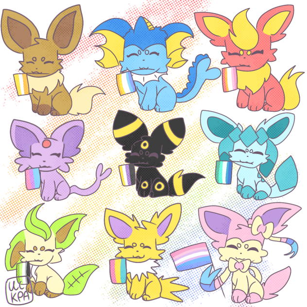 LGBTQ+ Eevees