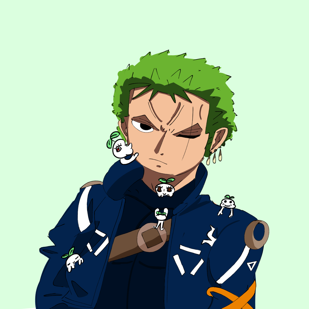 Egghead Zoro - ibisPaint