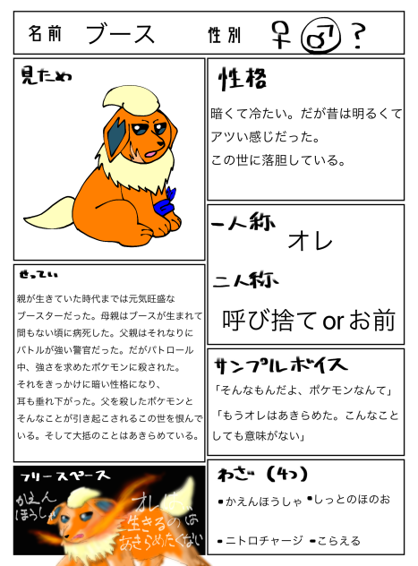 「こんな世界で生きたって」のキャラ募集