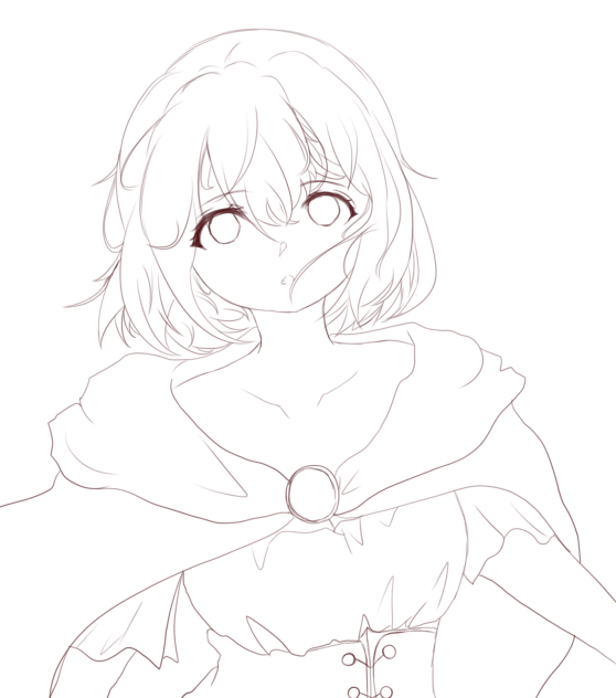 Fanart for Ellie Evans (lineart)