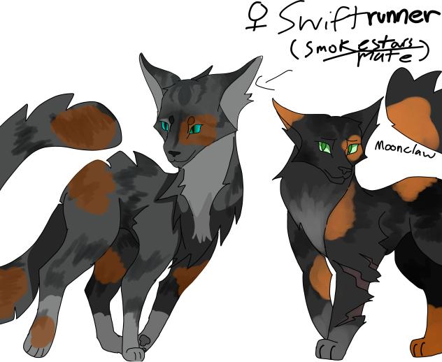 Swiftrunner and her daughter