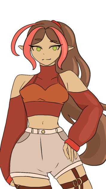 I colored it in!