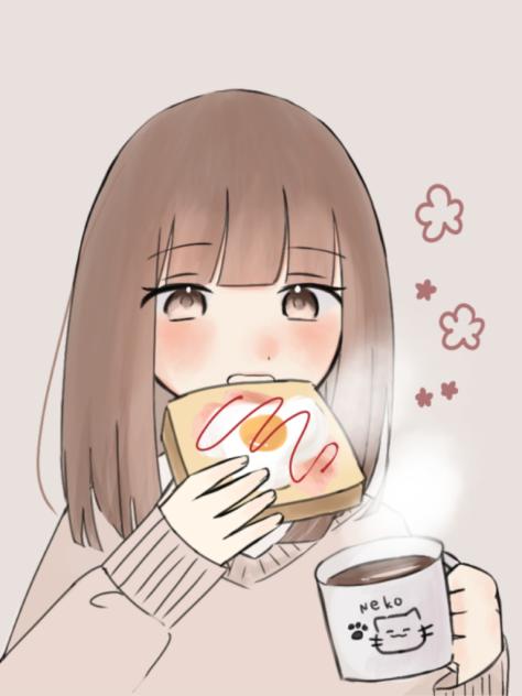 もぐもぐ