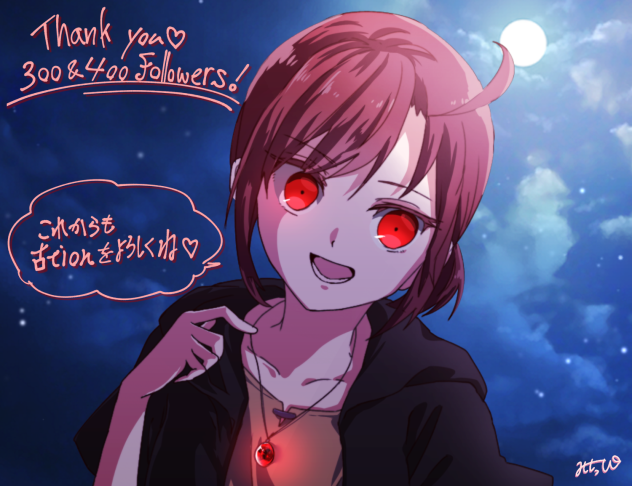 follower400記念絵🎉