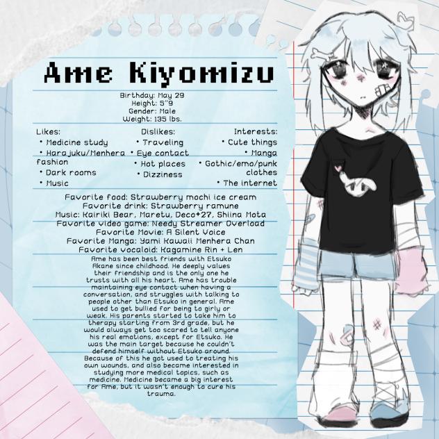 Ame Kiyomizu updated CS!