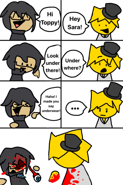 Underwear meme (death ending)