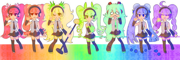 RAINBOW MIKU!!