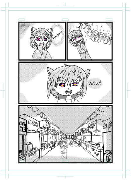 Comics test - ibisPaint