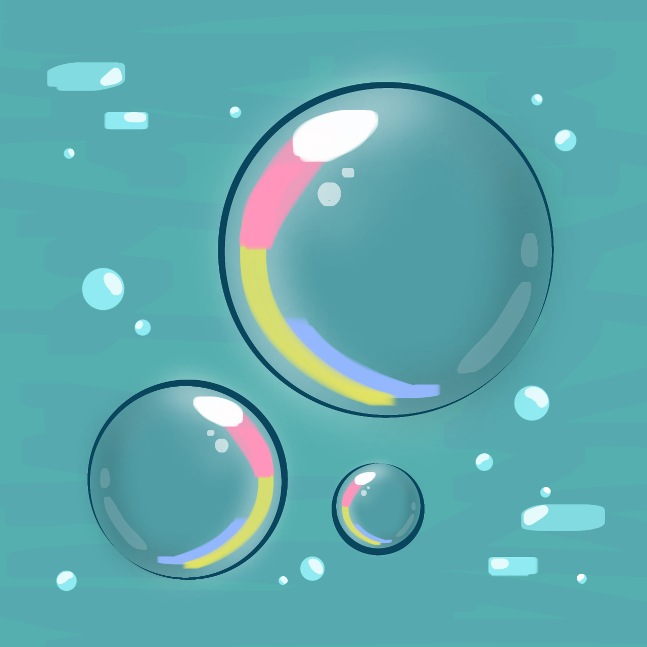 Bubbles ibisPaint