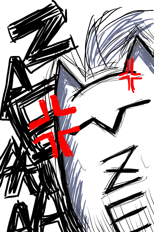 怒天髪パクメンさん Ibispaint