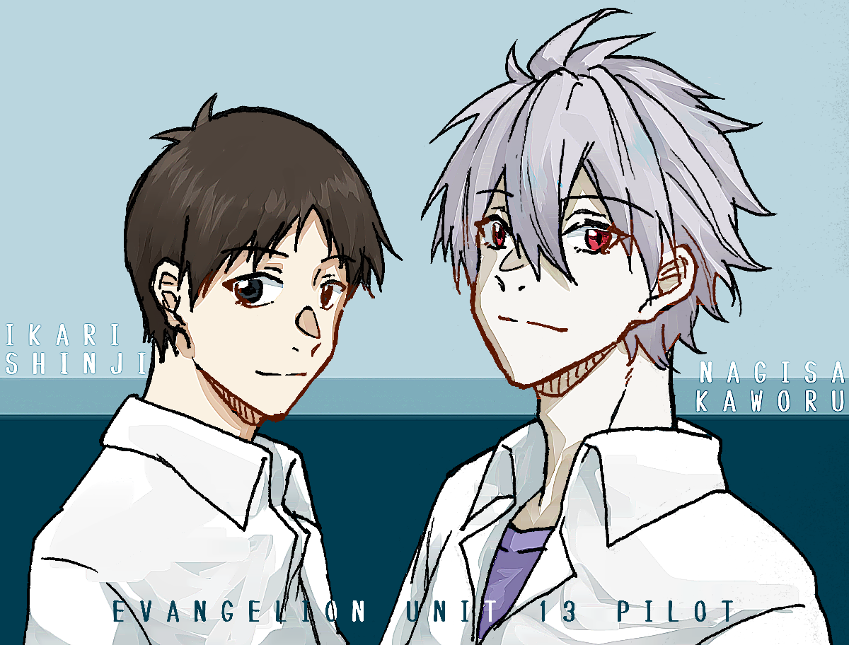 シンジ カヲル Ibispaint