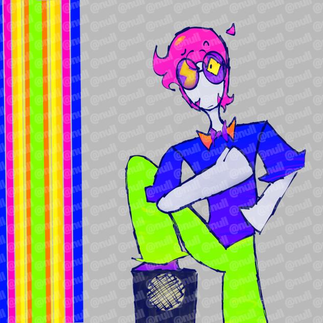 drawing with my fav colors = D