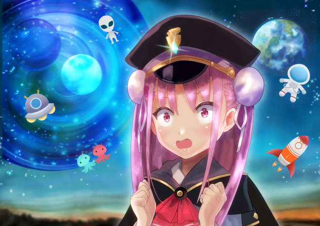 宇宙猫タマ「怖い怖い怖い怖い」