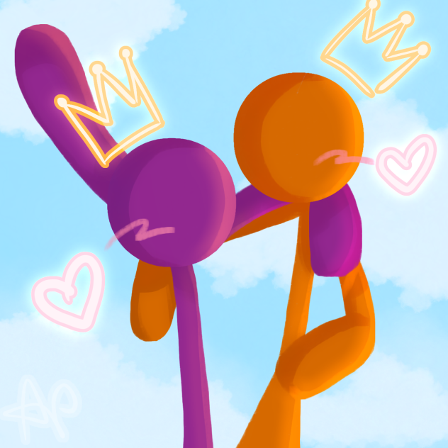 ORANGE AND PURPLEE