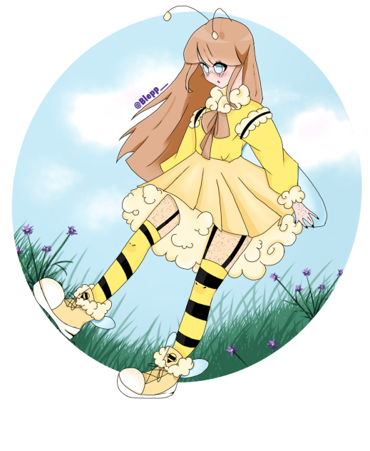 Little bee 🐝 🌸