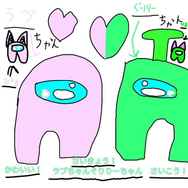 ラブちゃんぐりりーちゃん