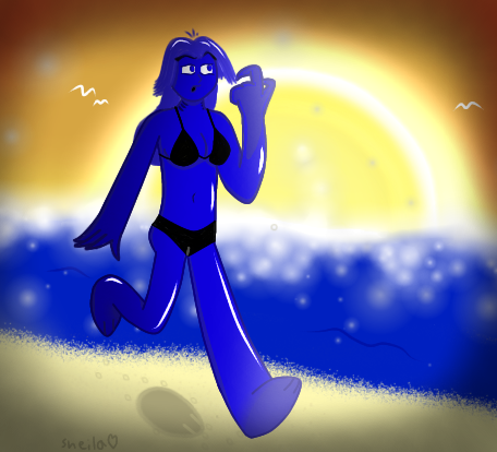 Mythical Sea Creature on land⛱️