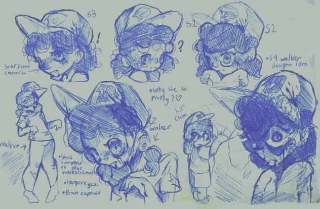 Doodles from class ig
