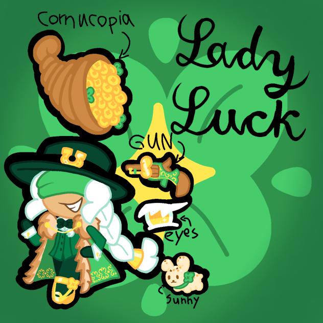Lady Luck Charatcer Template