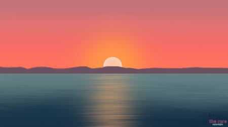 🌅Sunset over the sea🌅