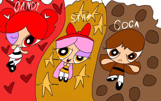 Sugarpuff girls drawing!