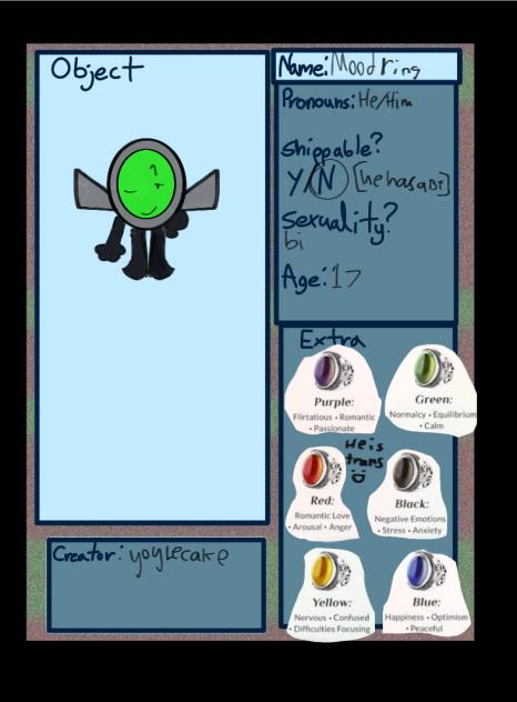 MOODY (moodring) MY CHILD