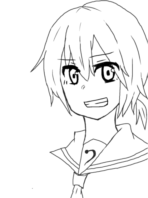 どうか色を塗って下さい！鏡音レンくん