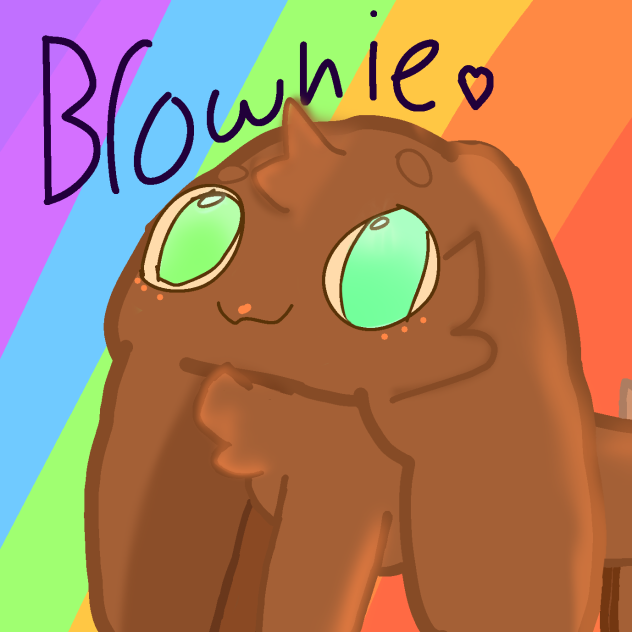 brownie my chicken nugget oc