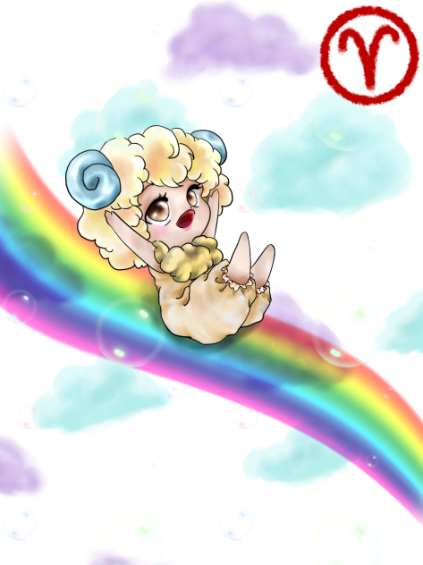 シリーズ１２星座 おひつじ座
