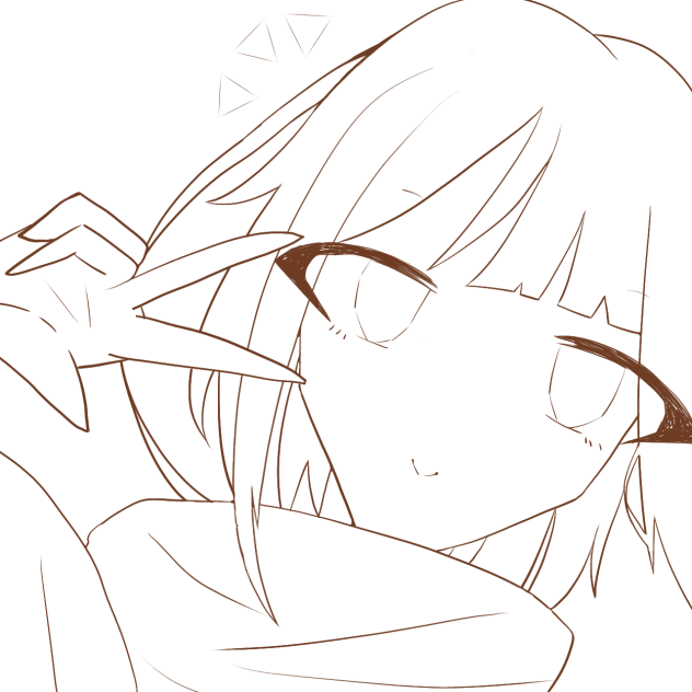 線画　です…
