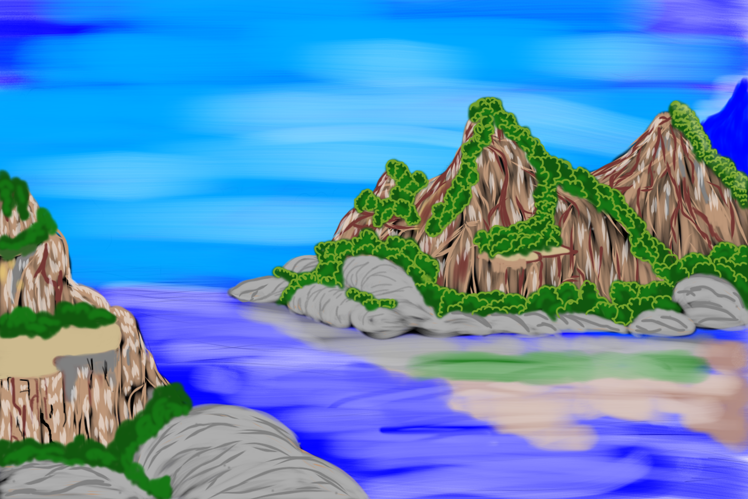 island - ibisPaint