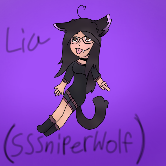 Lia (gift for SSSniperwolf) - ibisPaint