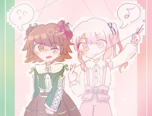 男の娘コンビ！