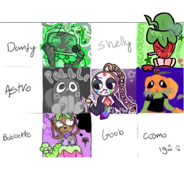 first dw collab yay dandy’s world yay - ibisPaint